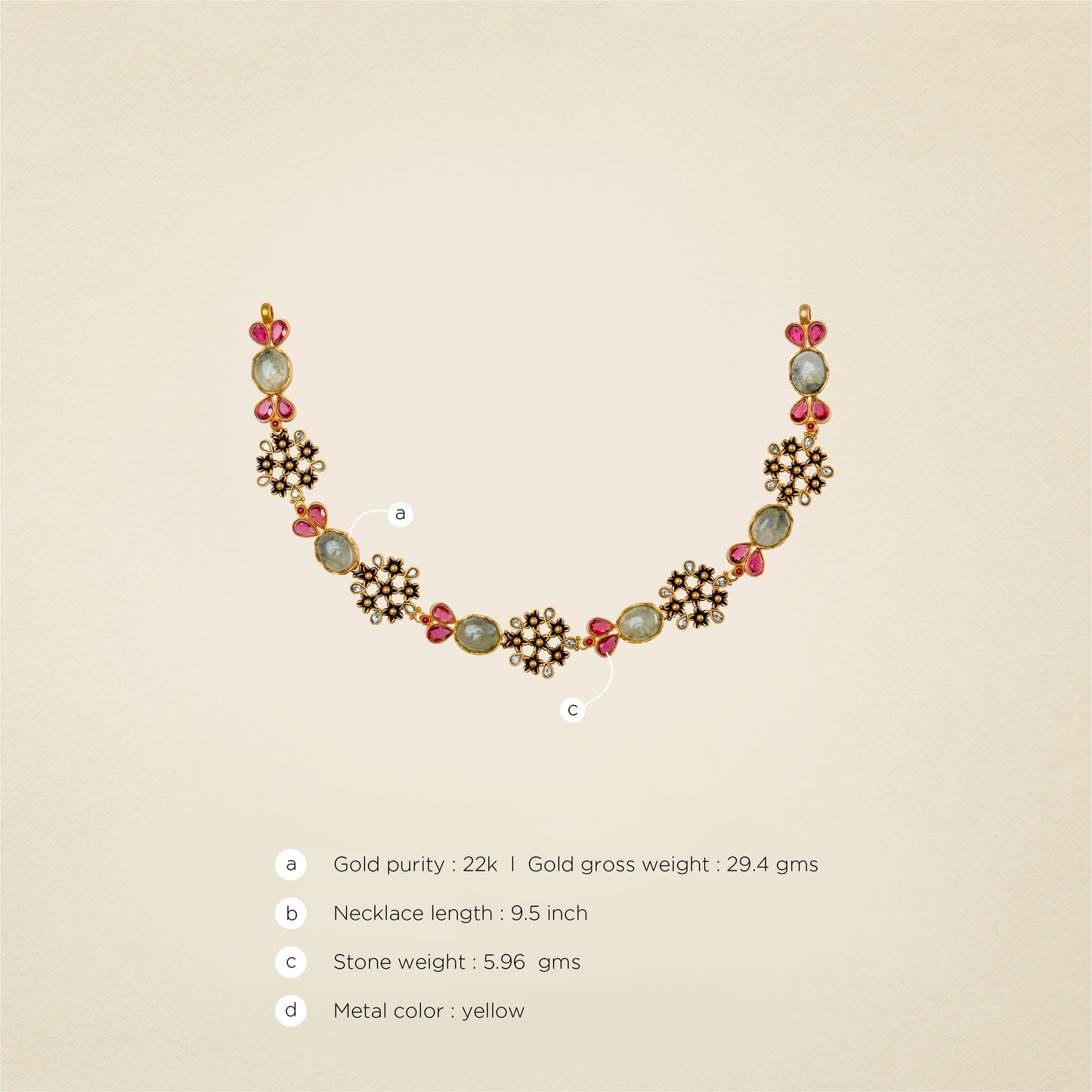 The Golden Glow Choker - TTDevassy