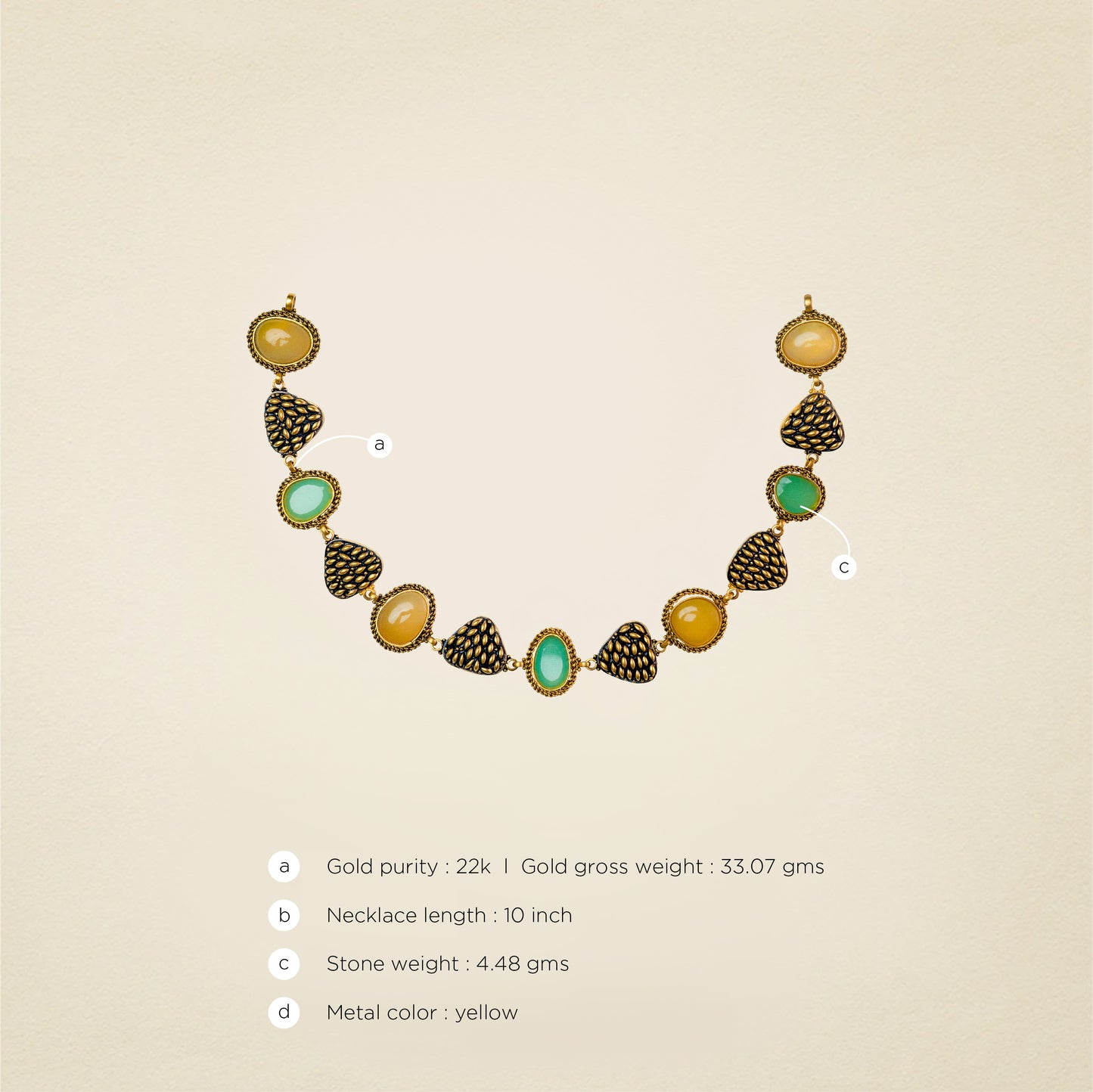 The Heritage Glow Necklace - TTDevassy