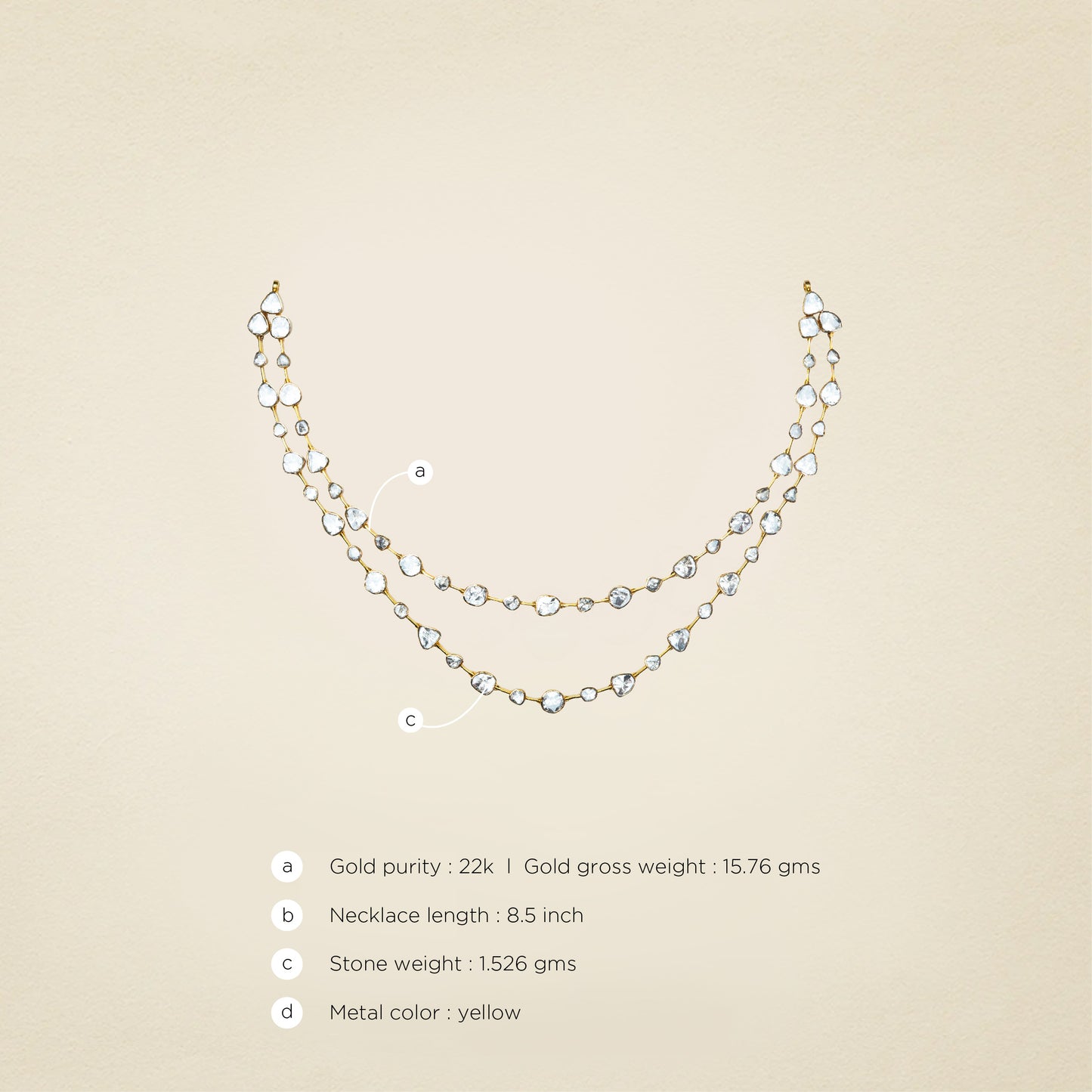 The Royal Polki Elegance - TTDevassy