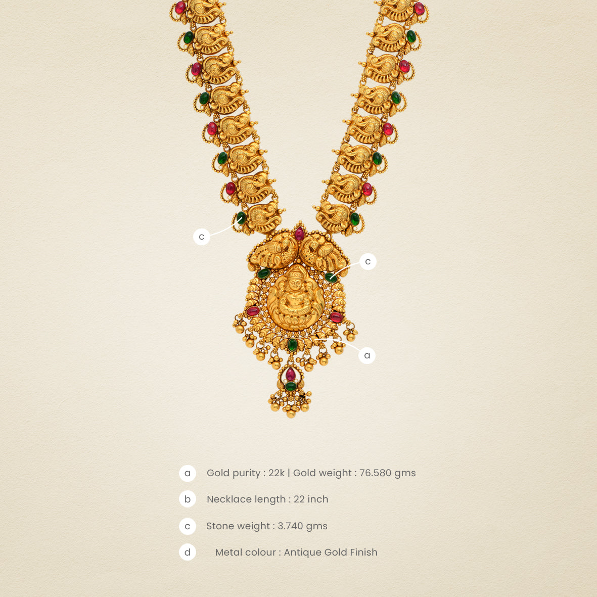 The Ethnic Charm Necklace - TTDevassy