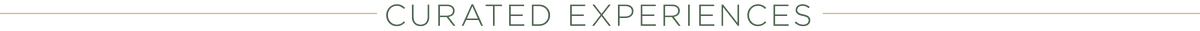 Curated Experiences